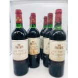 Six Bottles of 1981 Les Forts de Latour