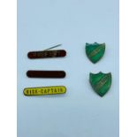 A Selection of Five Vintage School Badges
