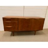 A McIntosh Mid Century Three Drawer two cupboard Credenza