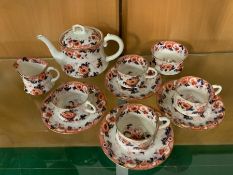 Cauldon England part tea service