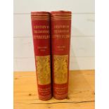 Two volumes of "History of Cumberland" books