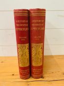 Two volumes of "History of Cumberland" books