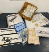 A selection of seven model aircraft kits to include Pegasus Ryan FR1 Fireball, Blackburn Firebrand