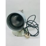A vintage 1960's Philips ultraphil heat/health lamp type KL2866