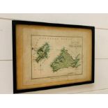 Antique Map 1777 Counties of Russ and Cromarty.