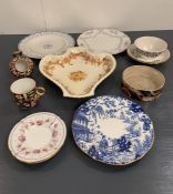 A mixed selection of Royal Crown Derby china plates, bowls etc