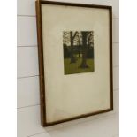 Christopher Penny 'Abbot's Leigh' colour etching 66/75