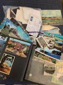 A selection of vintage postcards