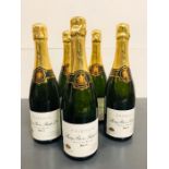 Five Bottles of Berry Bro & Rudd Ltd Blanc De Blancs Champagne