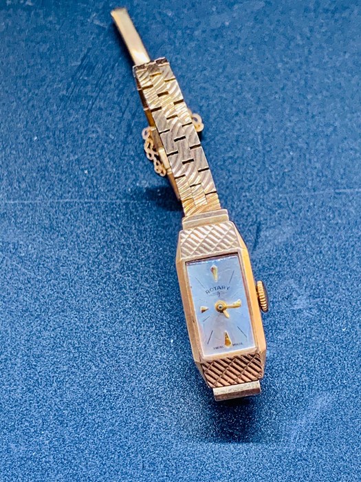 A 9 ct Gold Rotary Ladies Watch (Total Weight 14.2g) - Image 3 of 5