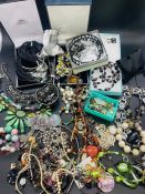 A Large Volume of costume jewellery