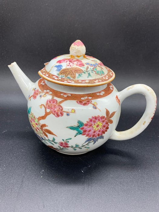 Three oriental porcelain teapots AF - Image 7 of 9