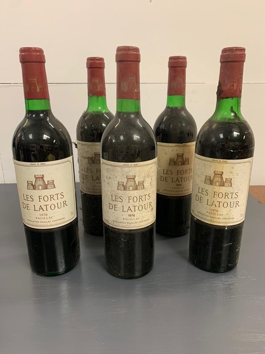 Six Bottles of Les Forts de Latour 1976