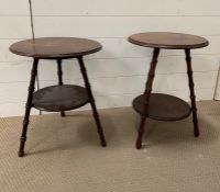 A Matched Pair of Liberty Style Aesthetic Occasional Tables.