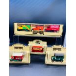 A Selection of boxed Die Cast Vehicles by Lledo including a boxed set of St Ivel Lorry, Hornby's