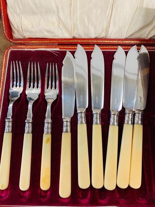 A Selection of ten boxed cutlery sets - Image 3 of 4