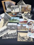 A Selection of 36 WWI Postcards