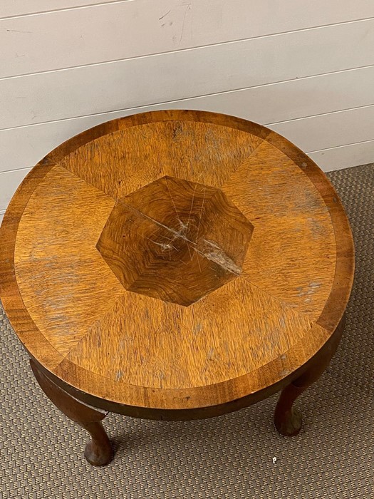 A round side table - Image 2 of 2