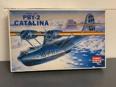 A boxed Academy Minicraft 2122 Consolidated PBY-2 Catalina 1/72 model kit