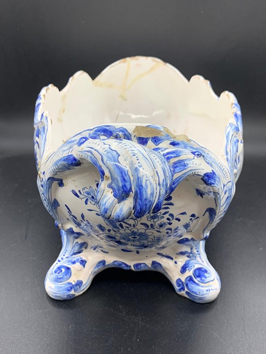 Early Delft blue Jardinière AF - Image 5 of 5