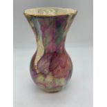 Old court Lustre ware pink 1950's vase