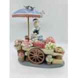 "Flower of the Season" Lladro figure 01454, comes with the original box and stand