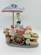 "Flower of the Season" Lladro figure 01454, comes with the original box and stand