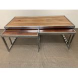 A Mid Century Nest of Tables from MDA by Howard Miller