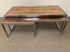 A Mid Century Nest of Tables from MDA by Howard Miller