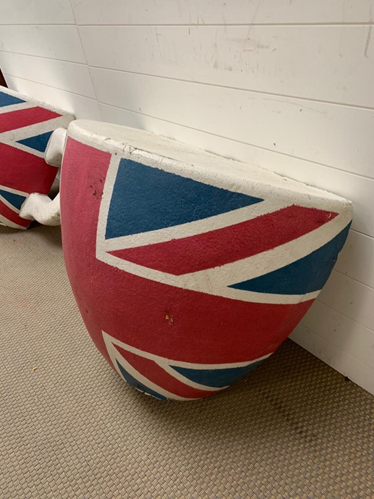 A Pair of Polystyrene Union Jack Decorated Tea Cups - Image 4 of 5