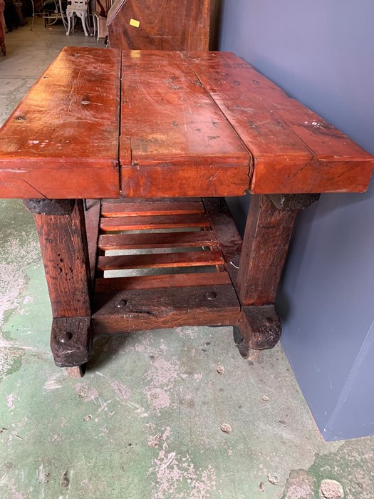 An Industrial work bench or trolley - Image 3 of 3