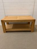 An Oak Coffee Table (H 48 cm x D 54 cm x W 106 cm)