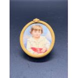 An Early 20th Century Miniature by Gladys Bell (British 1882 -1965)