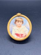 An Early 20th Century Miniature by Gladys Bell (British 1882 -1965)