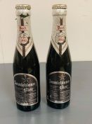 Two 1993 Samichlaus Bier dark beer made in Switzerland (14% vol 25cl) drink between 1998-2023,