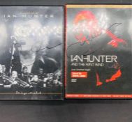 Two Ian Hunter Signed DVDs 'Just Another Night' and 'Strings Attached'