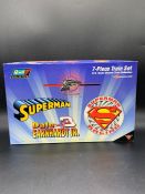 A Revell Superman 7 Piece Train Set HO Scale Diecast Train (Dale Earnhardt JR)