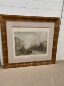 The Grand Canel print in large frame (100cm x 110cm)