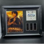 Lord of the Rings Character Edition Frodo 147:1000 original 35MM Filmcell Presentation