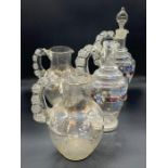 A selection of 18th century glass