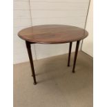 Georgian drop side table