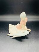 A Lladro figure of a Ballerina