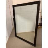 A large metal framed mirror (100cm x 140cm)