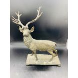 A Cast metal stag