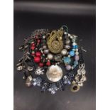 A Large selection of costume jewellery