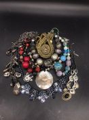 A Large selection of costume jewellery