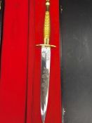 Crown swords SAS commemorative Fairbarn Sykes Dagger for Falklands War limited edition 679/1000 made