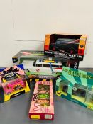 A Selection of five Diecast Movie and TV themed vehicles to include Green Hornet, A Team, Charlies