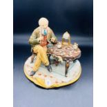 A Capodimonte figure "Watchmaker"