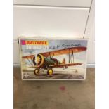 Two Matchbox aircraft model kits to include Boeing P-12Eand Armstrong Whitworth Siskin IIIA, boxed